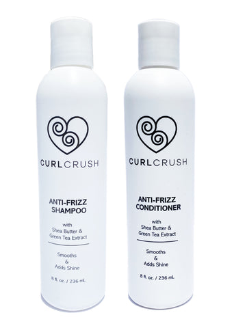 Image of Anti-Frizz Shampoo + Anti-frizz Conditioner